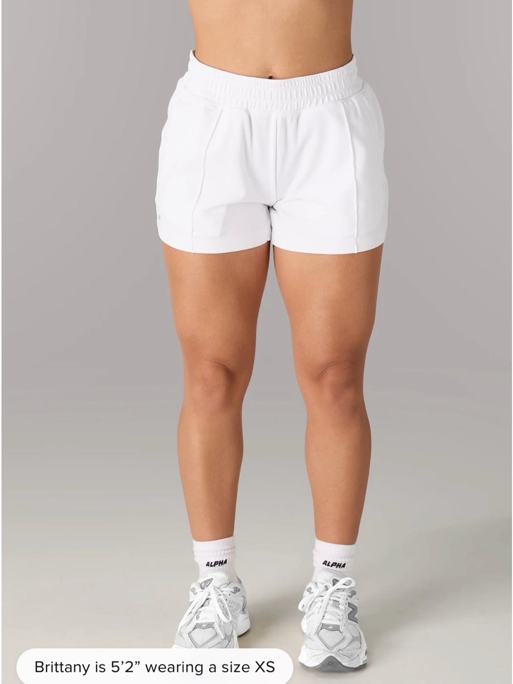 Alphalete Coco Short White - Small